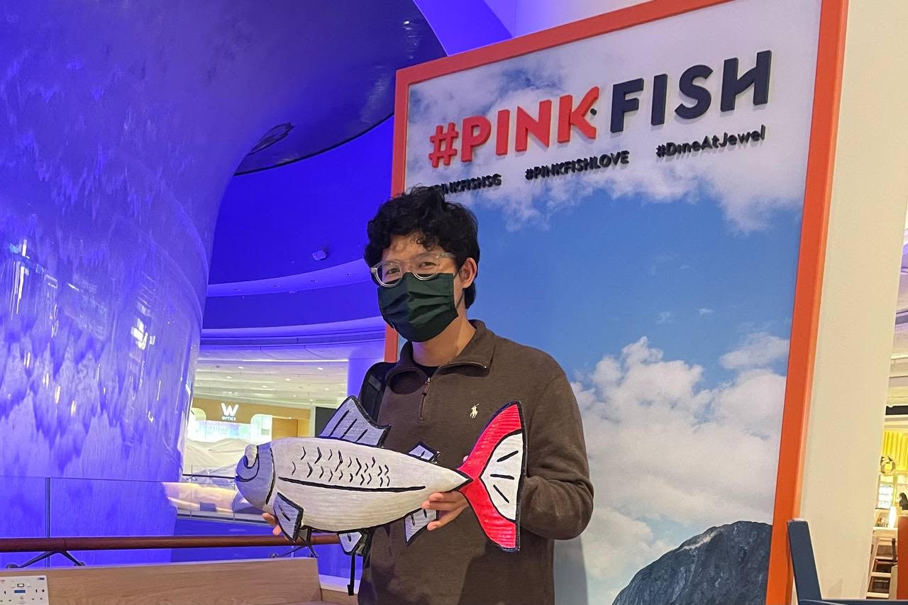 Studying at Jewel: PINKFISH